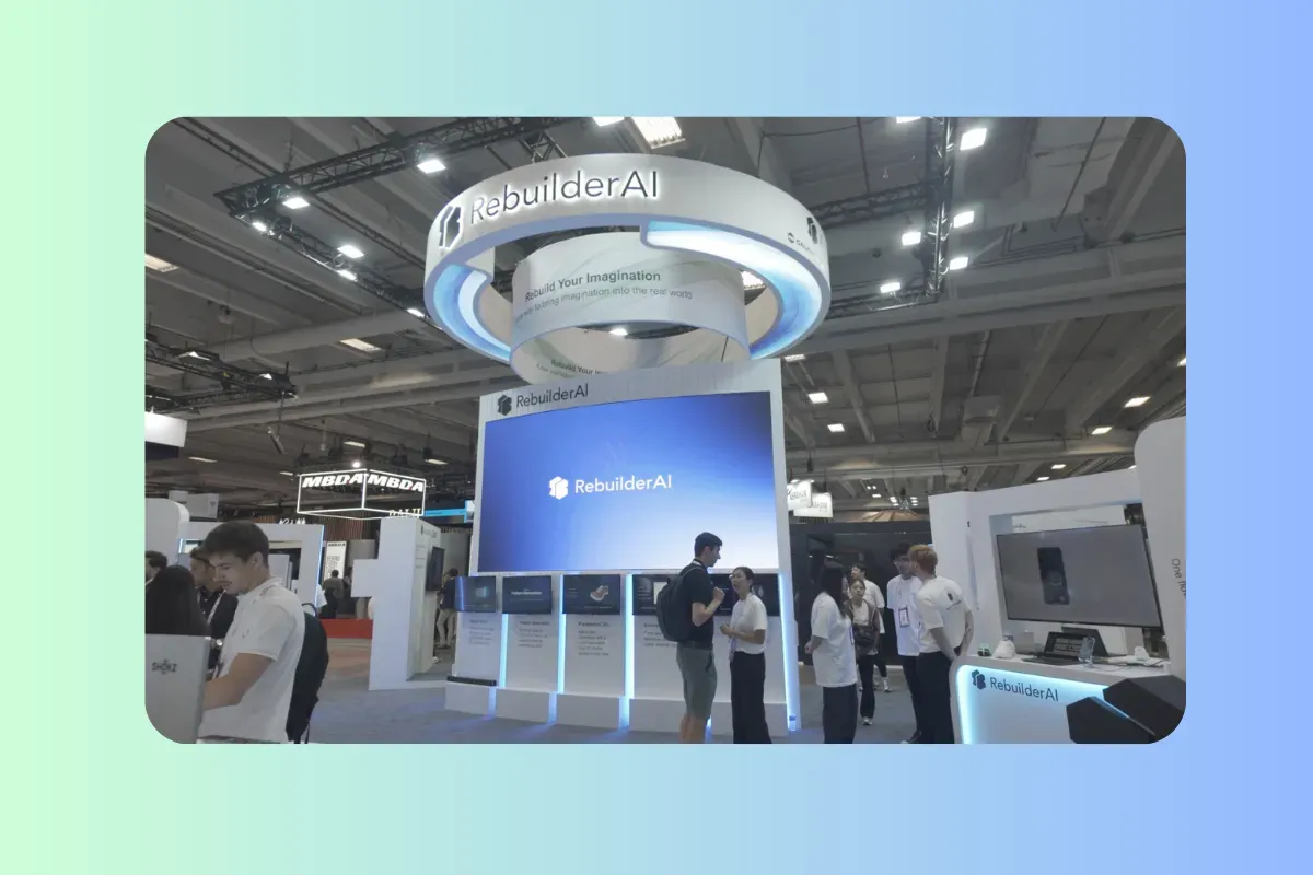 RebuilderAI Launches VRING:ON Design‑to‑Manufacturing AI at VivaTech