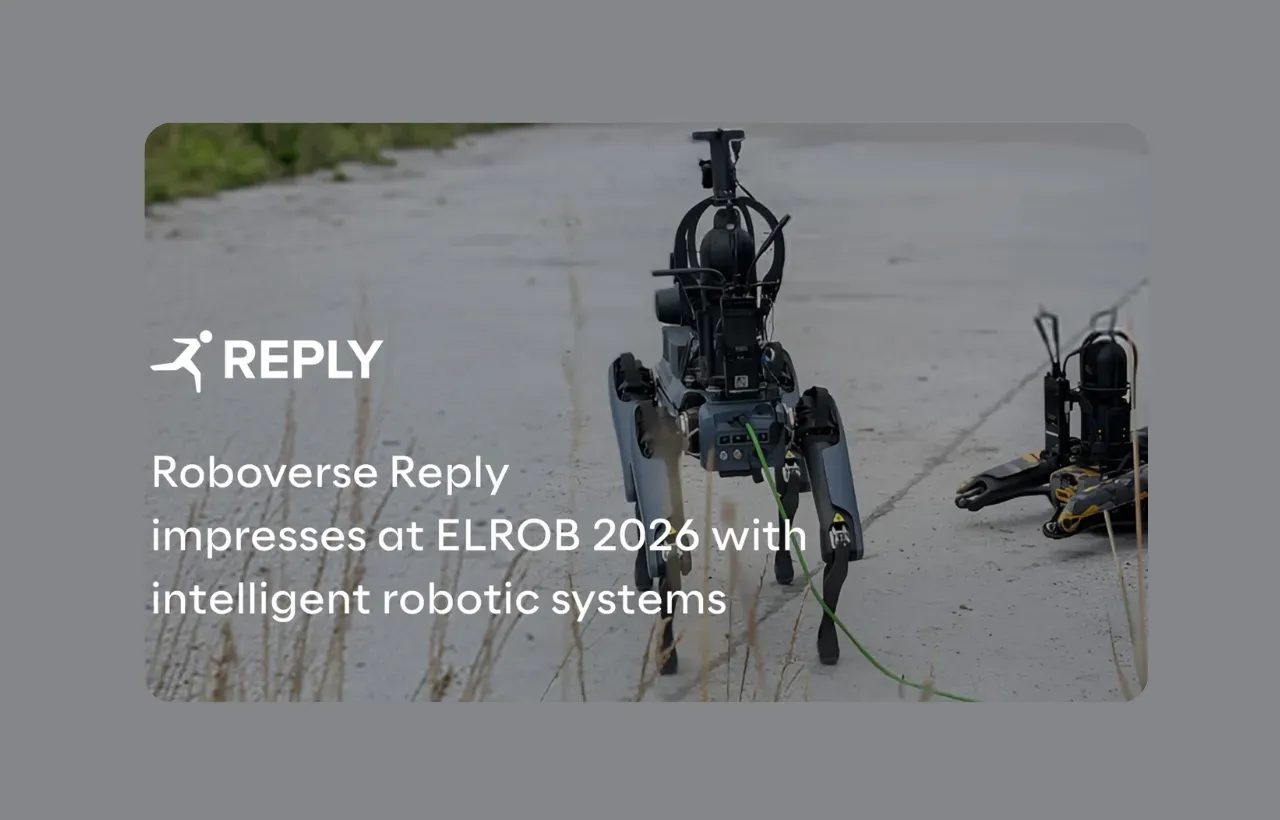 Roboverse Reply Wins ELROB 2026 Reconnaissance Award