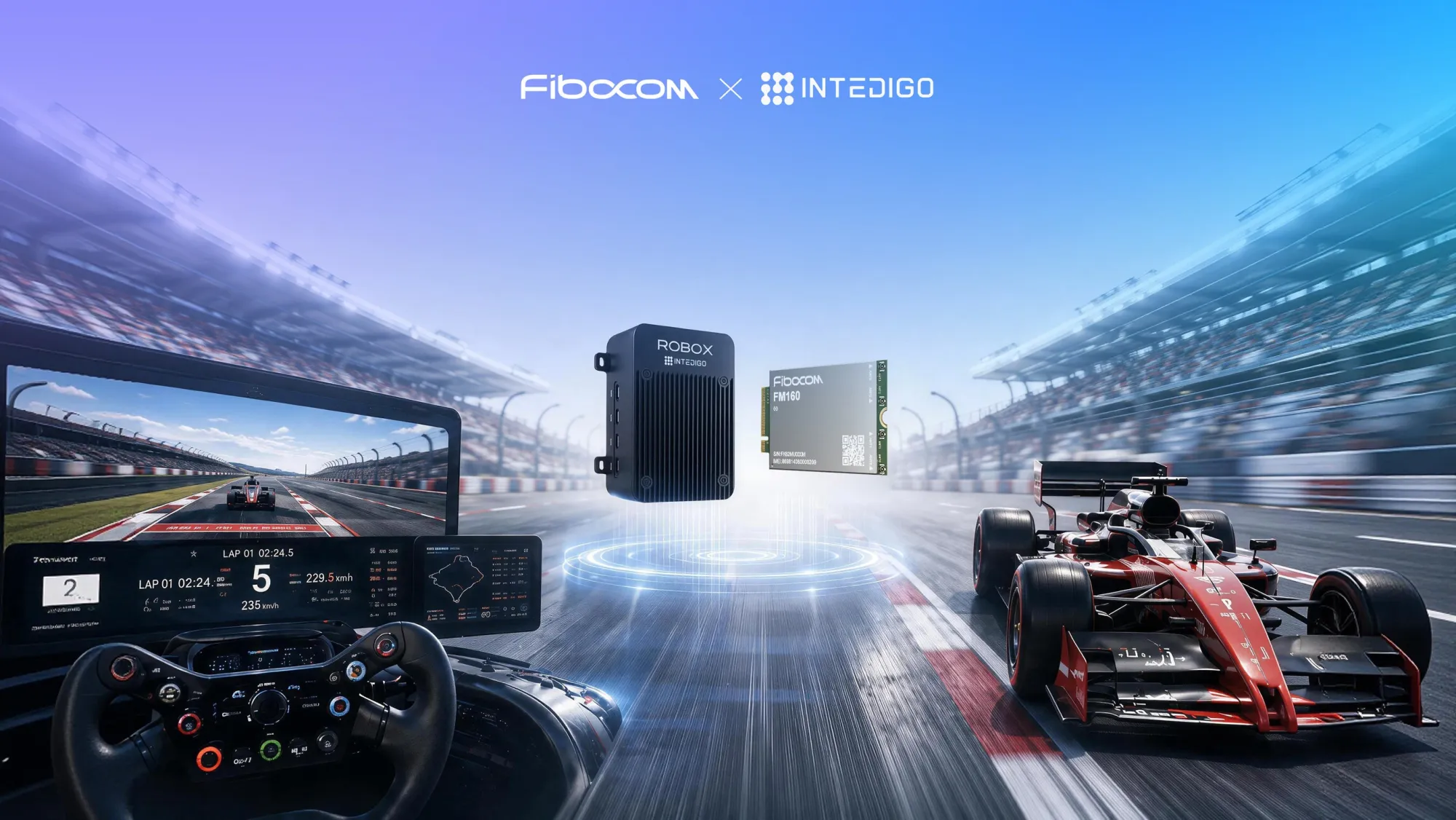 Fibocom and Intedigo Showcase 5G Teleoperation for AI