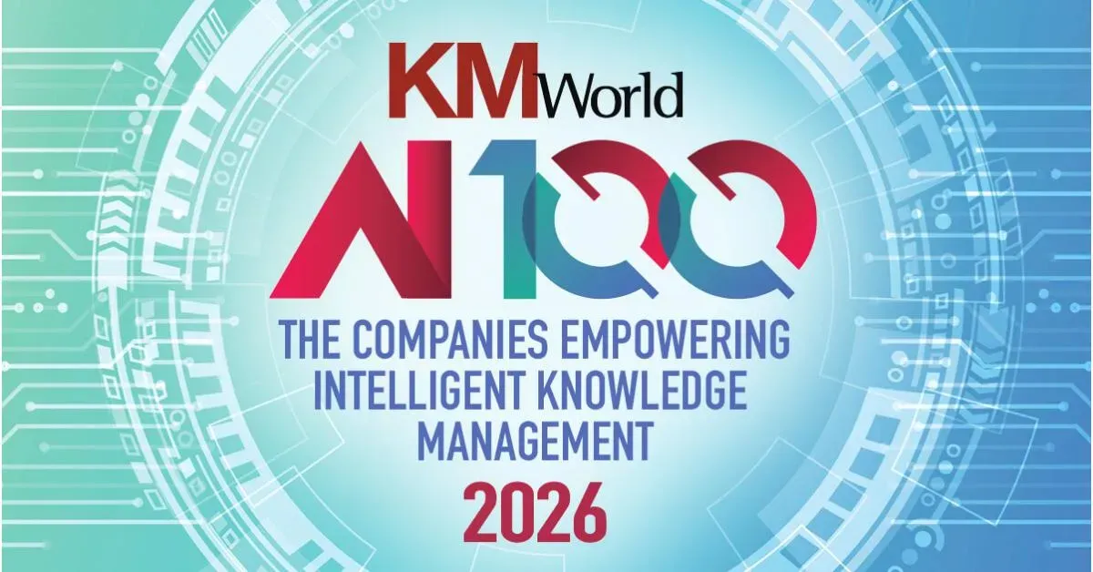 Franz Inc. Named KMWorld 2026 AI 100 Company
