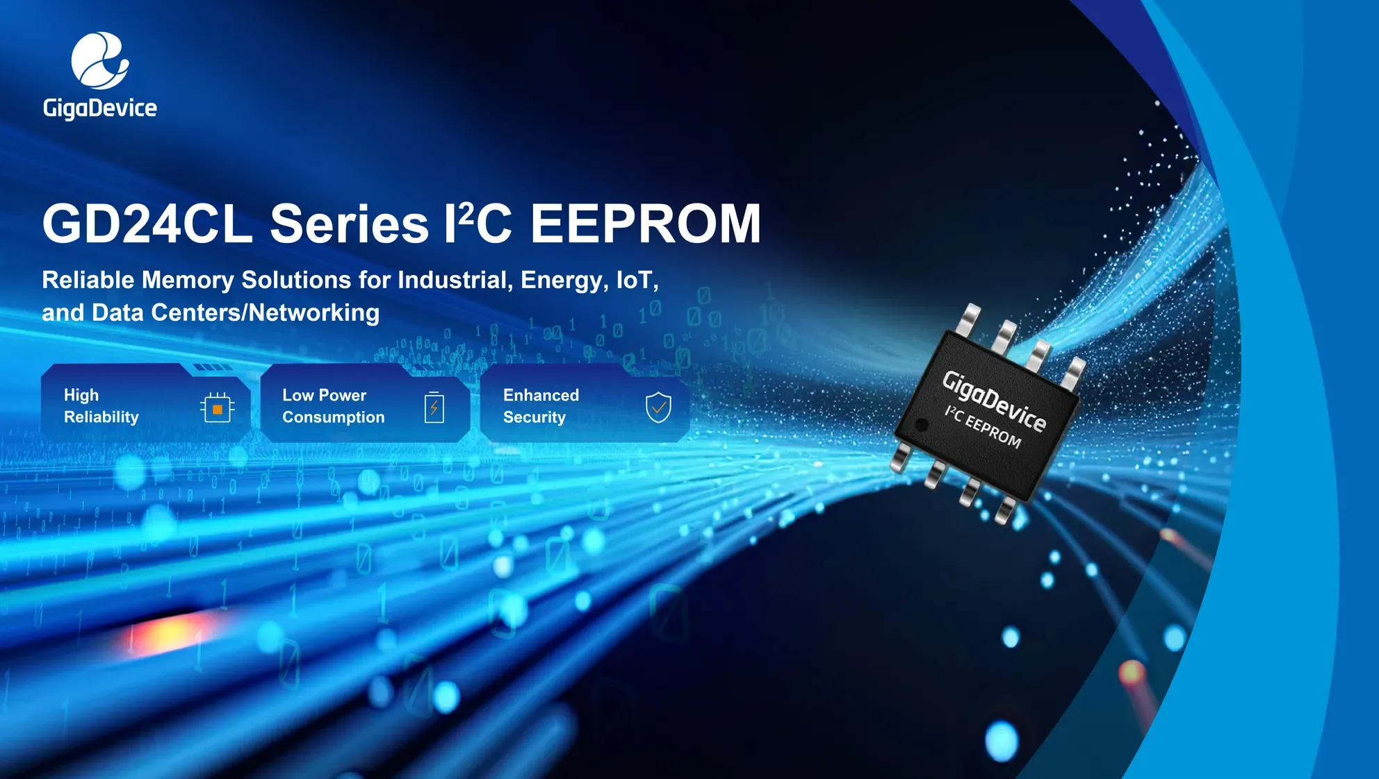 GigaDevice Introduces GD24CL I²C EEPROM Series