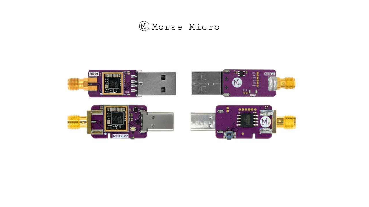 Morse Micro Launches Wi-Fi HaLow USB Reference Designs